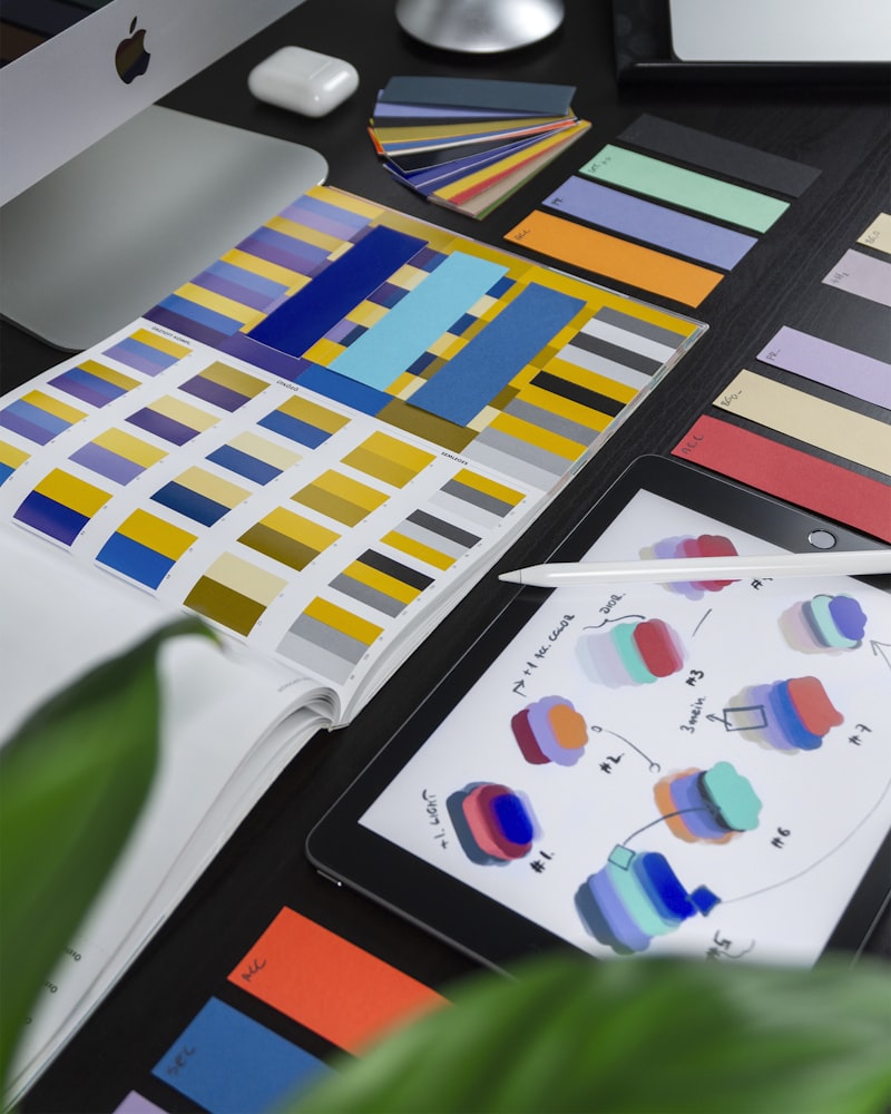 Design color swatches